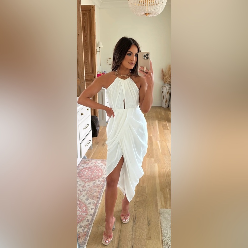 These Three Boutique bride dress white